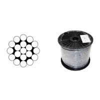 Трос сталевий 1 мм DIN 3053 (1*19)