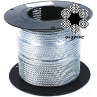 Трос сталевий 12 мм DIN 3066 (6*37+FC)