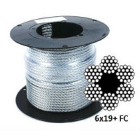 Трос сталевий 5 мм DIN 3060 (6×19+FC)