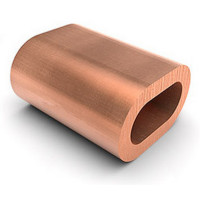 Мідний затискач для троса 4 мм DIN 3093