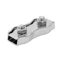 Затискач для троса подвійний 2 мм