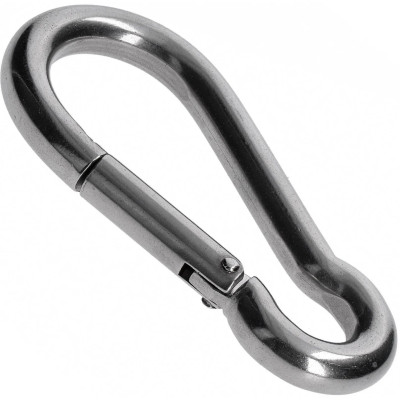 Карабін пожежний 12 мм DIN 5299C з нержавіючої сталі