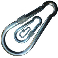 Карабін пожежний із замком 15 мм DIN 5299D