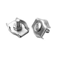 Затискач для троса одинарний 4 мм