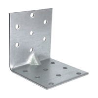 Кутник посилений з одним ребром жорсткості 80х80