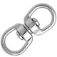 Вертлюг петля-петля нікельований 4,7 мм (3/4')