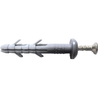 Дюбель для швидкого монтажу з коміром та вусами 6х80 SMK